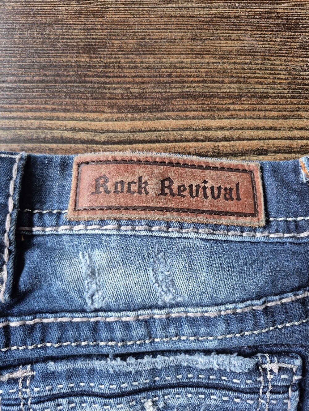 Rock Revival Magnor Easy Short Denim Size 27 Womens - Picture 9 of 9